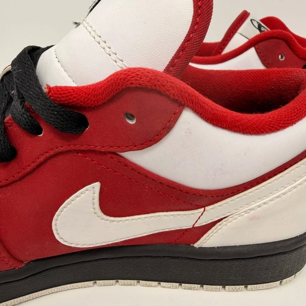 Air Jordan‎ 1 Low Gym Red White Black 553558-601 Mens 10.5 OG 2012 Retro